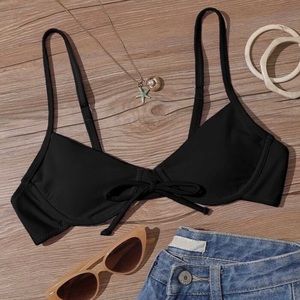Bikini Top Black Padded